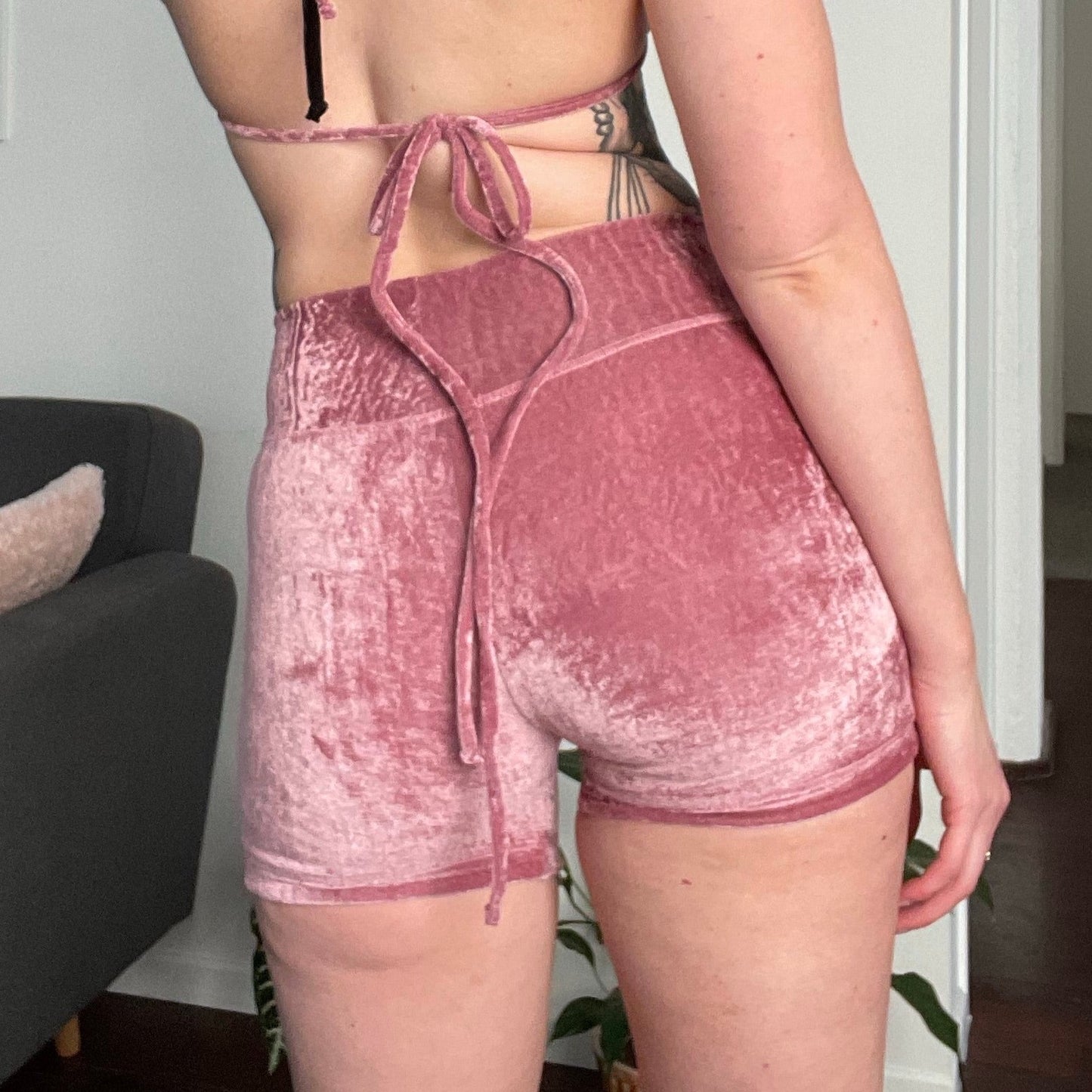 Alps Shorts / S / Pink Velvet