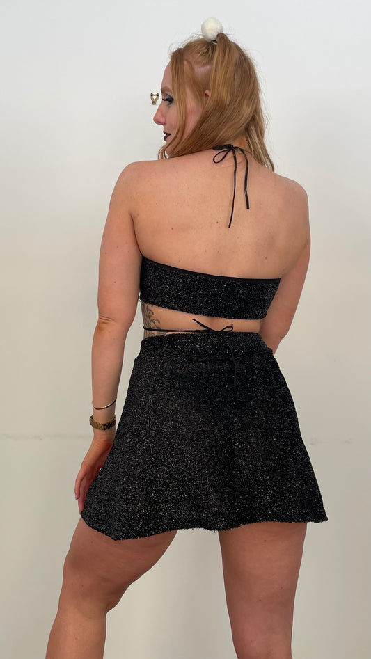 Double Strap Bandeau / S / Cassette Tape