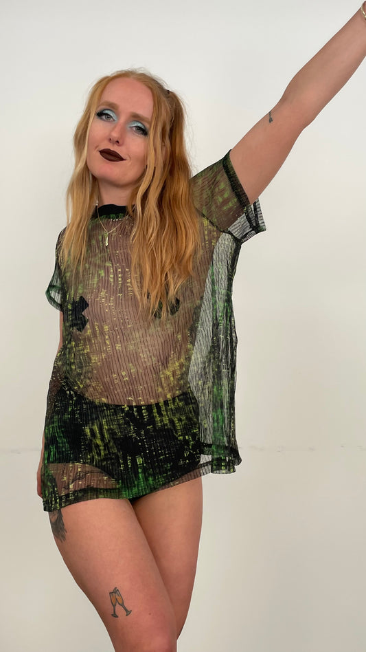 Over Tee / M / Glitch Camo