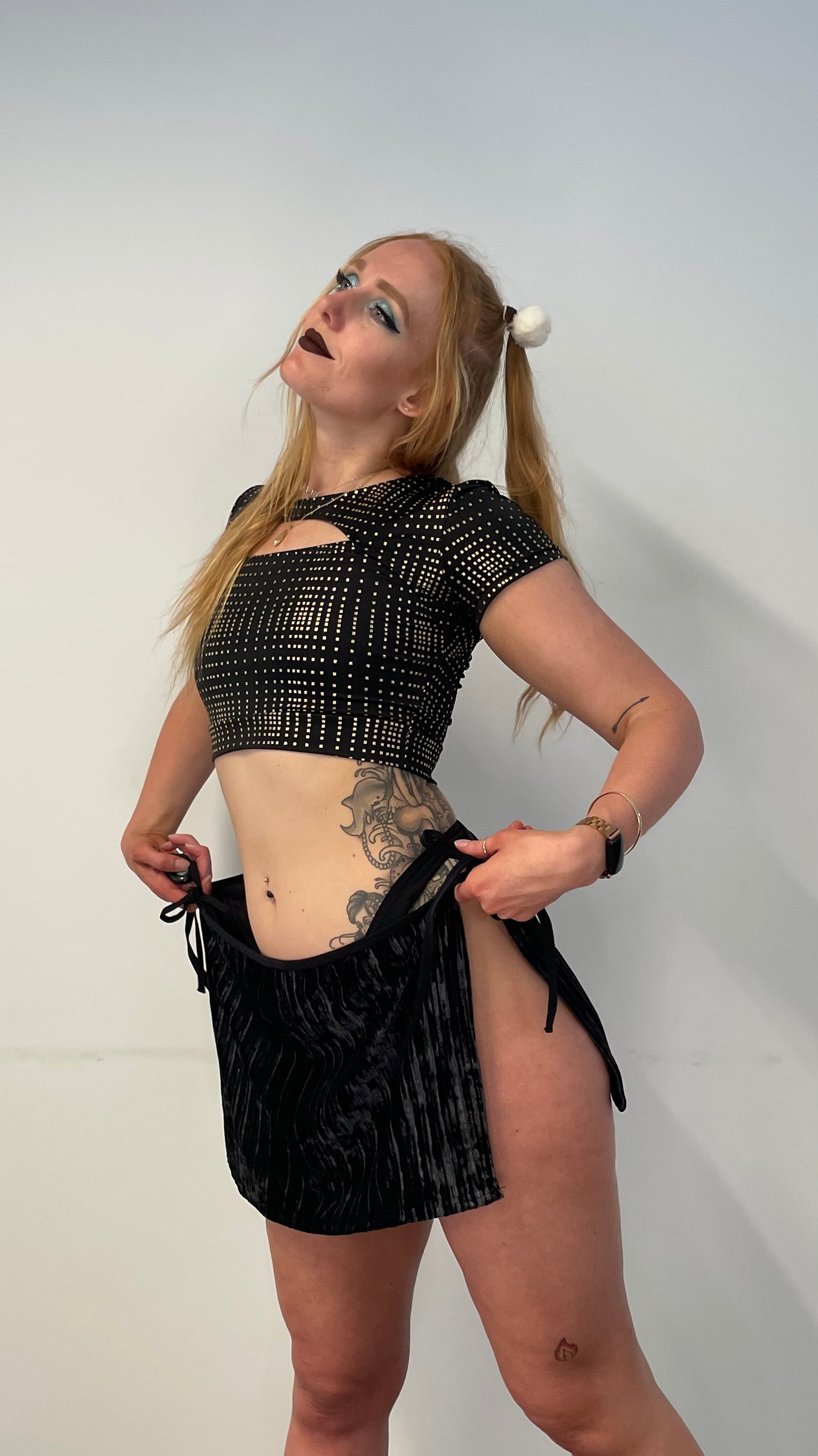 Peak Top / S / Gold Square