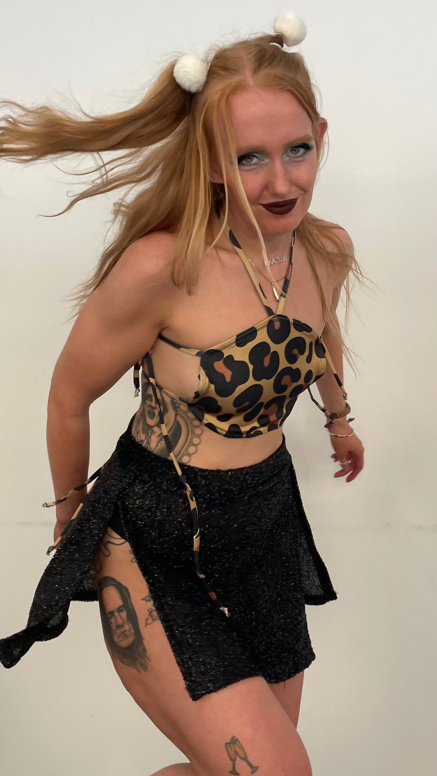 Circle Top / S / SP Leopard