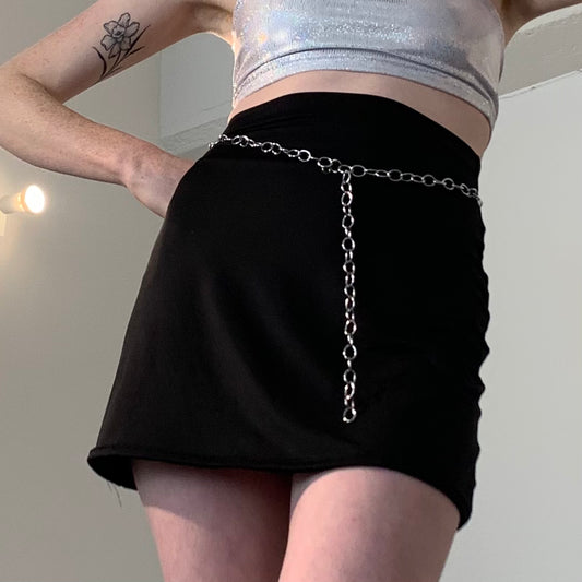 Base Mini Skirt / S / Black