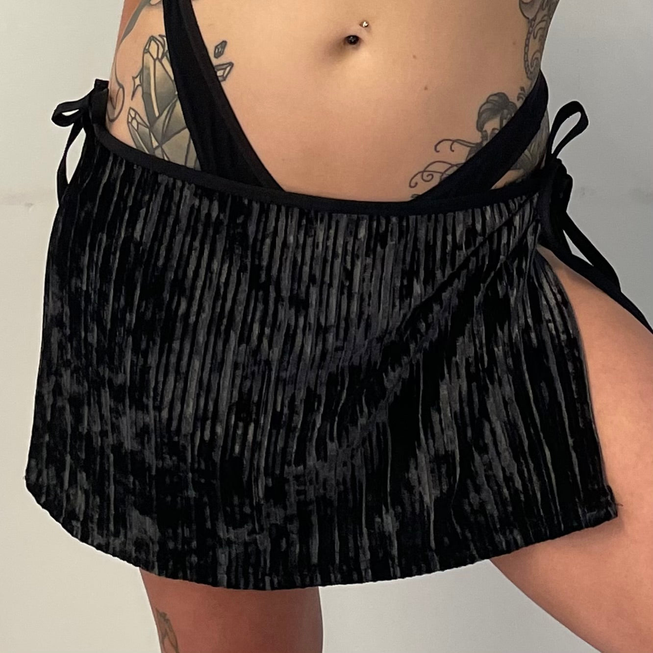 Picnic Skirt / L / Ribbed Velvet